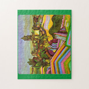Miro, Prades Das Dorf, Malerei Puzzle
