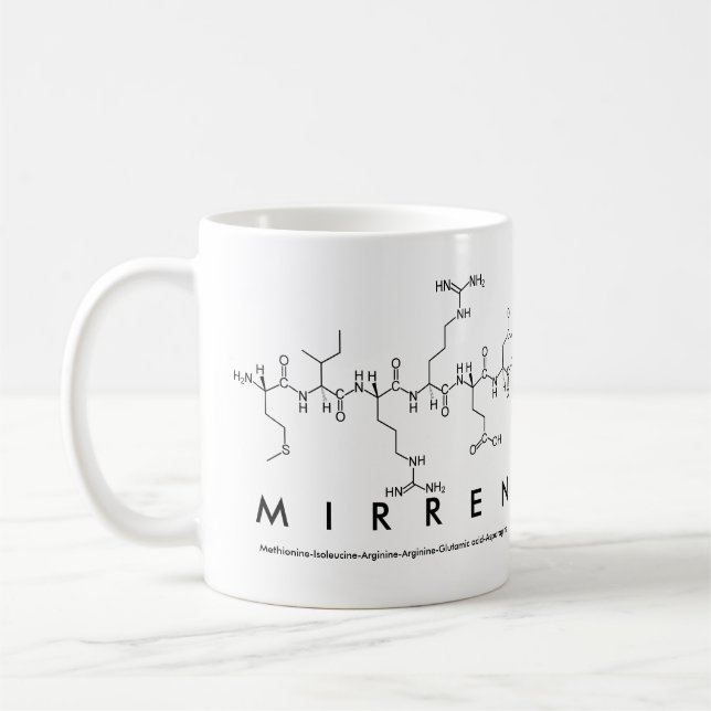 Mirren Peptidname Tasse (Links)