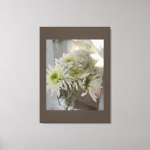 Mirror Blume Bouquet Canvas Print