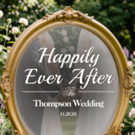 Mirror Decal - DIY Romantic Wedding Decoration Fensteraufkleber