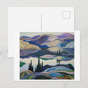 Mirror Lake Franklin Carmichael Postkarte