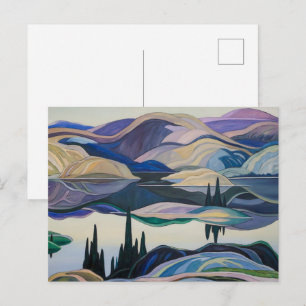 Mirror Lake   Franklin Carmichael   Postkarte