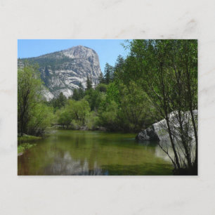 Mirror Lake I im Yosemite-Nationalpark Postkarte