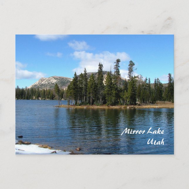 Mirror Lake Postkarte (Vorderseite)