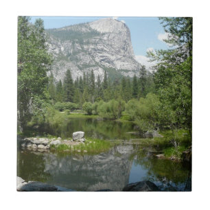 Mirror Lake View im Yosemite Nationalpark Fliese