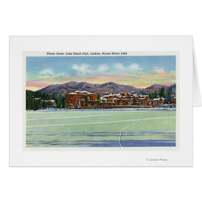 Mirror Lake View of the Lake Placid Club (Vorderseite (Horizontal))