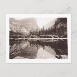 Mirror Lake, Yosemite Nationalpark Vintag Postkarte