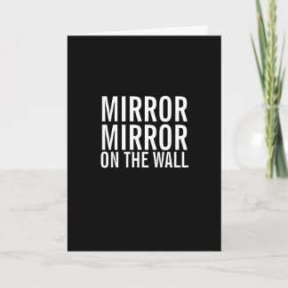 Mirror Mirror on the Wall Funny Bekommt alte Karte