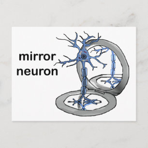 Mirror Neuron Postkarte