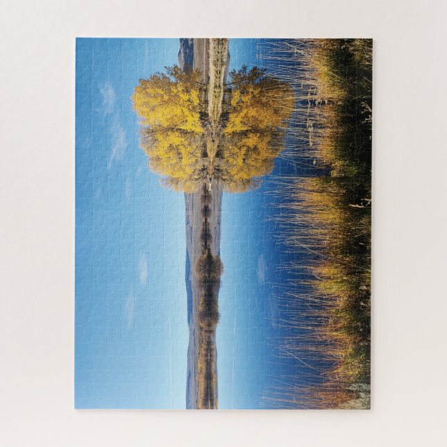 Mirror Pond Jigsaw Puzzle (Vertikal)