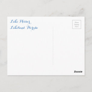 Mirror-See - Lakeland, Florida, Postkarte