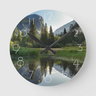 Mirror See, Yosemite Runde Wanduhr