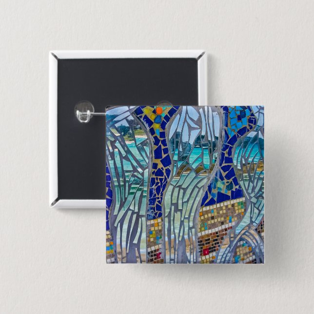 Mirror, Spiegel, sag mir... Button (Vorne & Hinten)