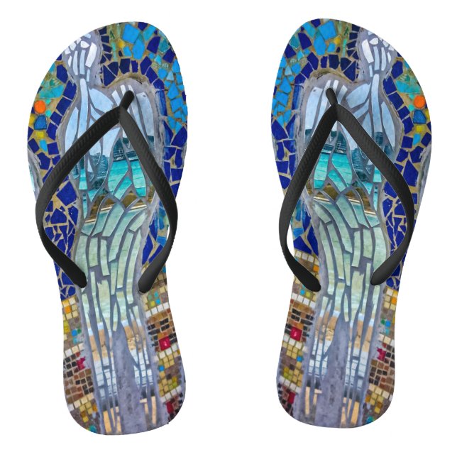 Mirror, Spiegel, sag mir... Flip Flops (Fußbett)