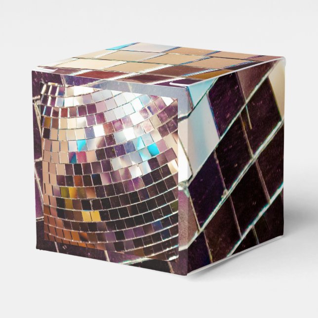 Mirrored Disco Ball Geschenkschachtel (Vorderseite)