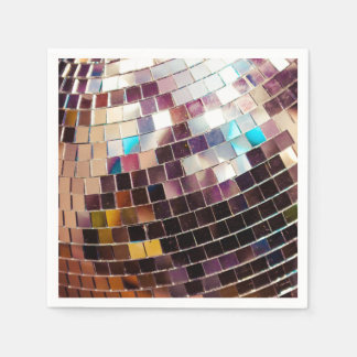 Mirrored Disco Ball Serviette