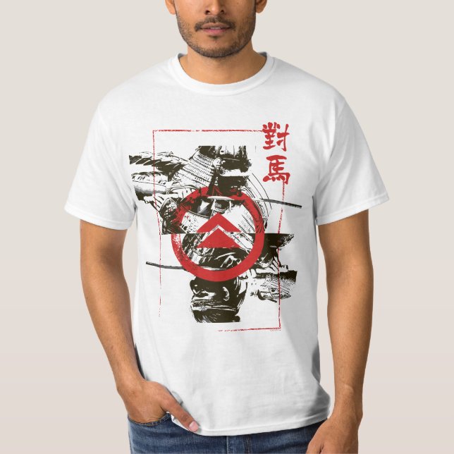 Mirrored Graphic with Crest  T-Shirt (Vorderseite)