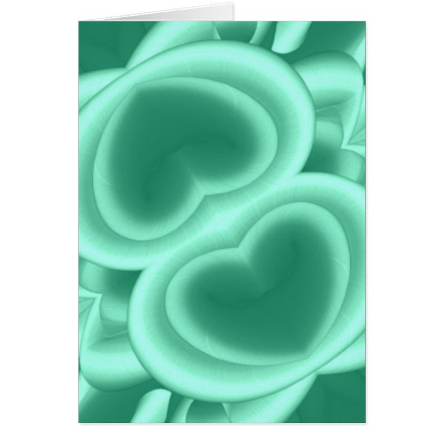 Mirrored Green Hearts (Vorne)
