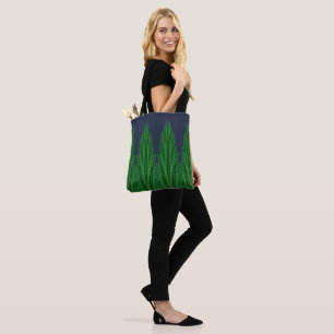 Mirrored Pines Midnight Shoulder Tasche (2 Größen)