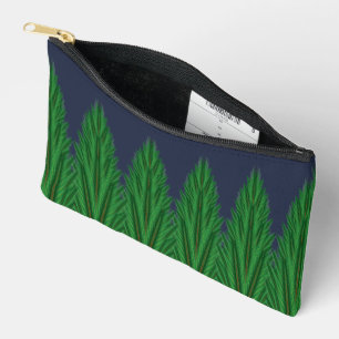 Mirrored Pines Midnight Small Pouch Zubehörtasche
