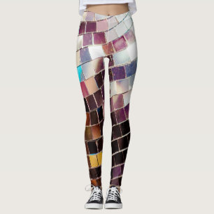 Mirroter Disco-Ball Leggings