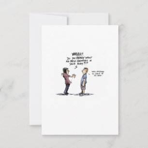 'Mis-Leckerei' Funny Cancer Card