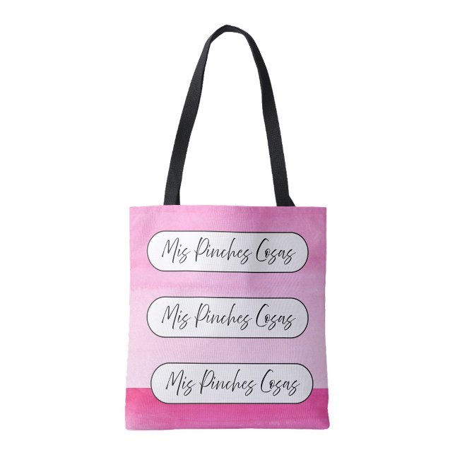 Mis Pinches Cosas Einkaufstasche (Mis pinchis cosas canvas tote bag)