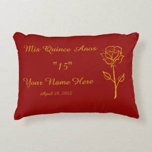 Mis Quince Anos Pillow Dekokissen
