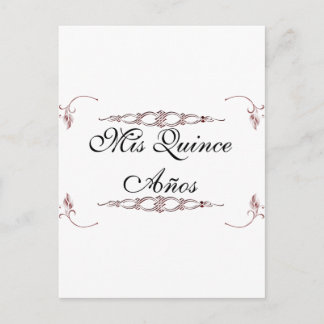 Mis quince años postkarte