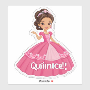 Mis Quince, Mis Reglas!" (Quinceañera) Aufkleber