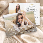 Mis XV Modern Quinceañera 2 Foto 15. Geburtstag Save The Date<br><div class="desc">Teilen Sie die freudige Nachricht von einer bevorstehenden Quinceañera Feier mit schicken modernen 2 Foto Save the Date Einladungen. Die Bilder und alle Formulierungen auf dieser Vorlage sind einfach zu personalisieren. Die Farben und Stile des Schriftartes lassen sich mit dem Zazzle Design Editor Tool einfach anpassen. Das einzigartige minimalistische Overlay-Design...</div>