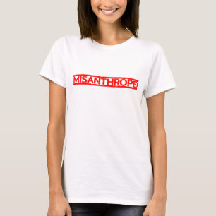 Misanthrope-Briefmarke T-Shirt