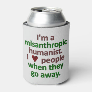 Misanthropische Humanist-Einzelgänger-Satire Dosenkühler