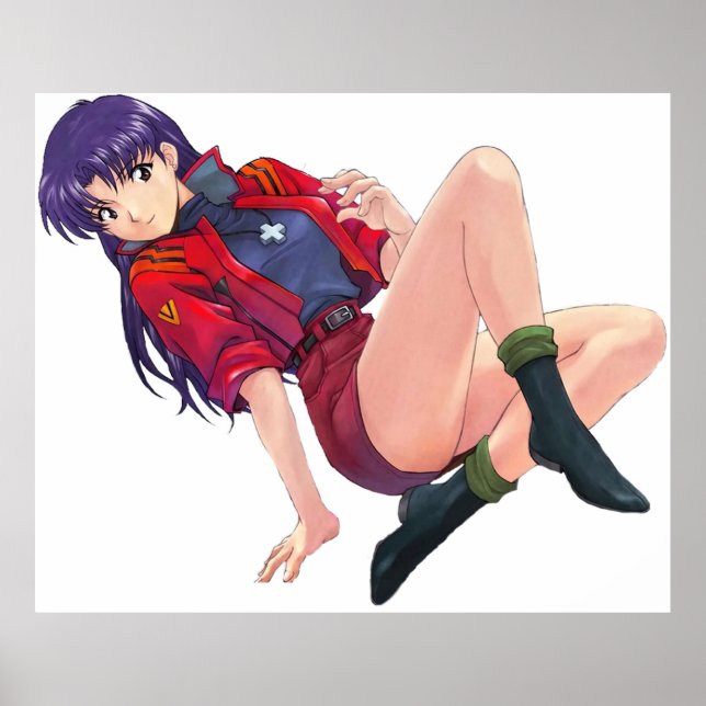 Misato Katsuragi Neon Genesis Evangelion Poster (Vorne)
