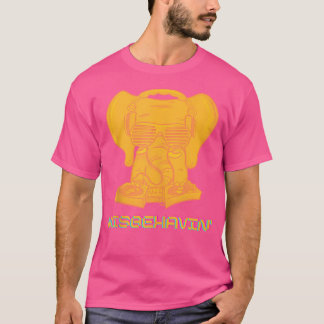 Misbehaving Edm-Musikfestival-Rave T-Shirt