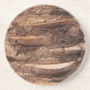 Misc. Baumreihe - Palm Tree Trunk Untersetzer
