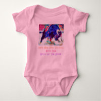 Misch dich nicht mit dem Bull Baby Girl Pink ein S