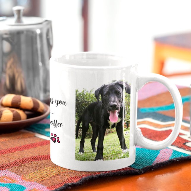 Misch dich nicht mit meinem Hund und meinem Person Kaffeetasse (Von Creator hochgeladen)