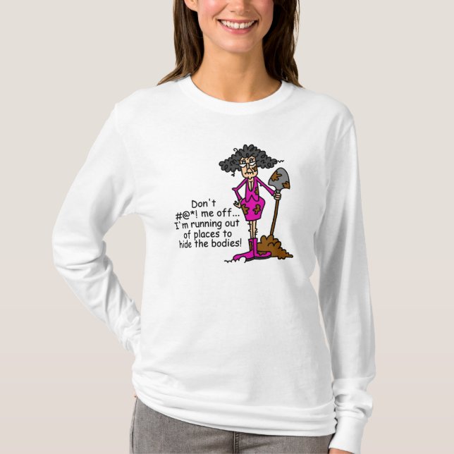 Misch dich nicht mit mir T-Shirt (Vorderseite)