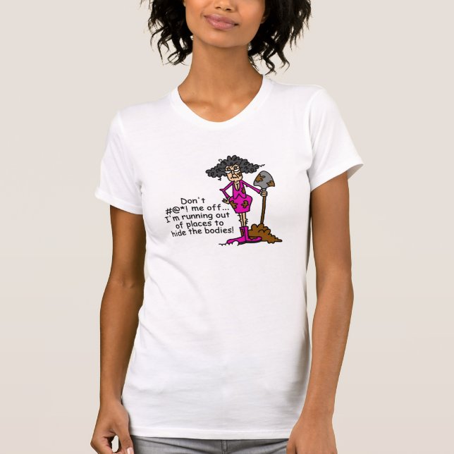 Misch dich nicht mit mir T-Shirt (Vorderseite)