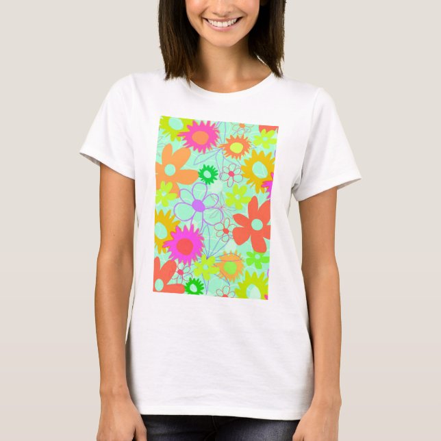MischBlumen T-Shirt (Vorderseite)