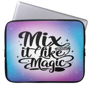 Mische es wie Magie Option 2 Laptopschutzhülle