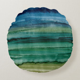 Mischen IV Rundes Kissen