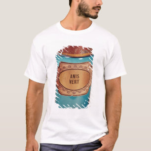 Mischen Sie Glas, mit Aufkleber für Anis Vert, T-Shirt
