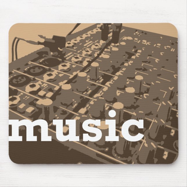 Mischende Brett-Mausunterlage Mousepad (Vorne)