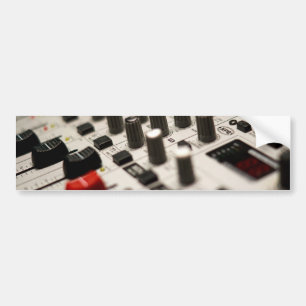 Mischende Brett-Nahaufnahme Autoaufkleber