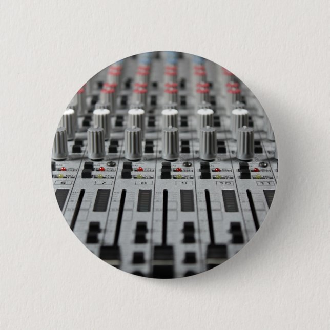 Mischer rudert Fotoknopf Button (Vorderseite)