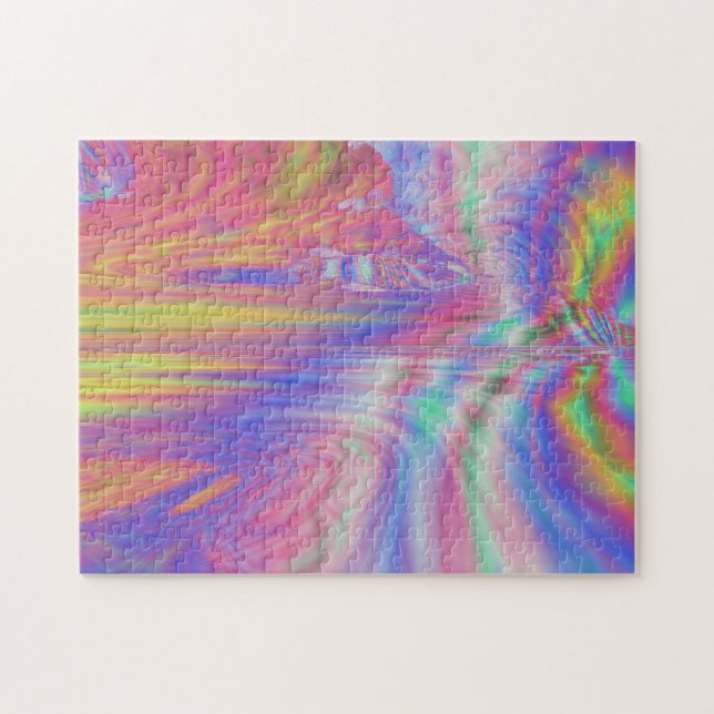 Mischfarben-Puzzlespiel Puzzle (Horizontal)