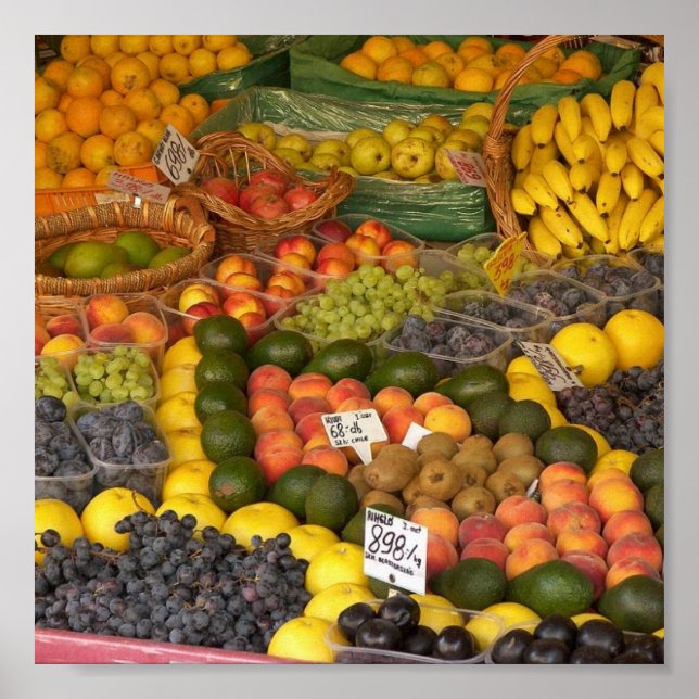 Mischfruchtplakat Poster (Vorne)