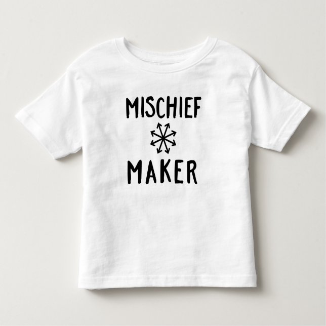 Mischief Maker Chaos Kleinkind T-shirt (Vorderseite)